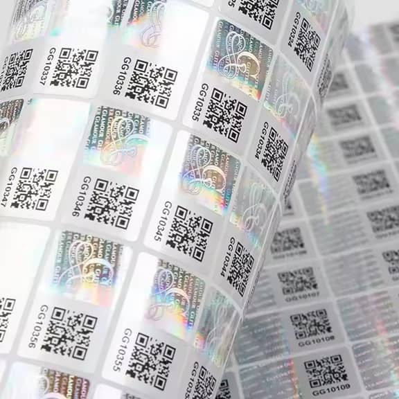 Tem 7 màu qrcode