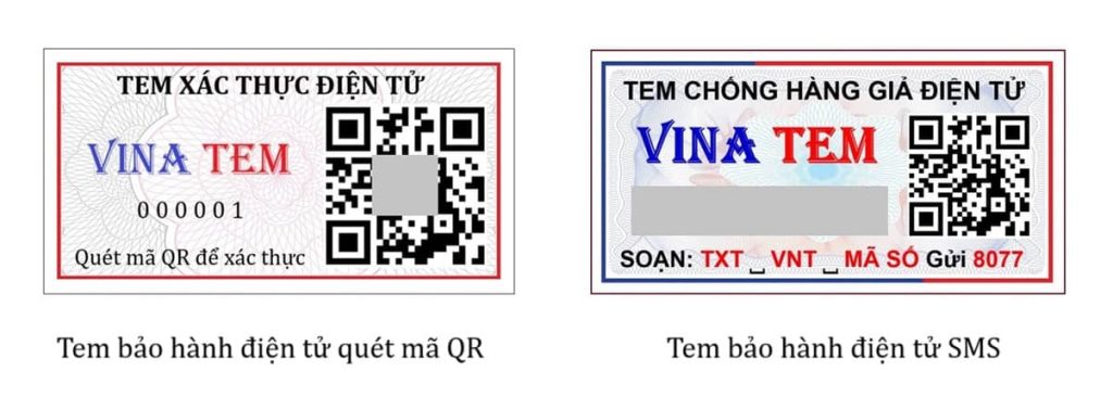 Tem bảo hành điện tử