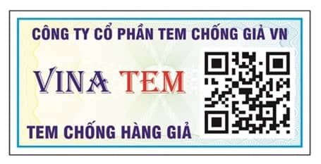 Tem decal vỡ đại diện