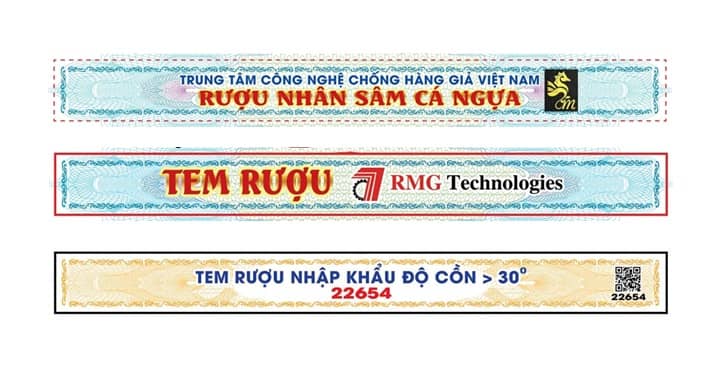 Tem decal vỡ rượu