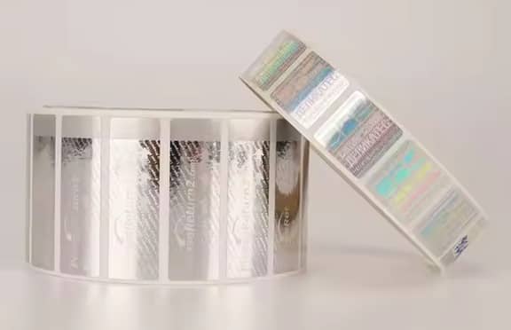 Tem hologram void cuộn