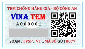 Giải pháp sử dụng tem chống hàng giả