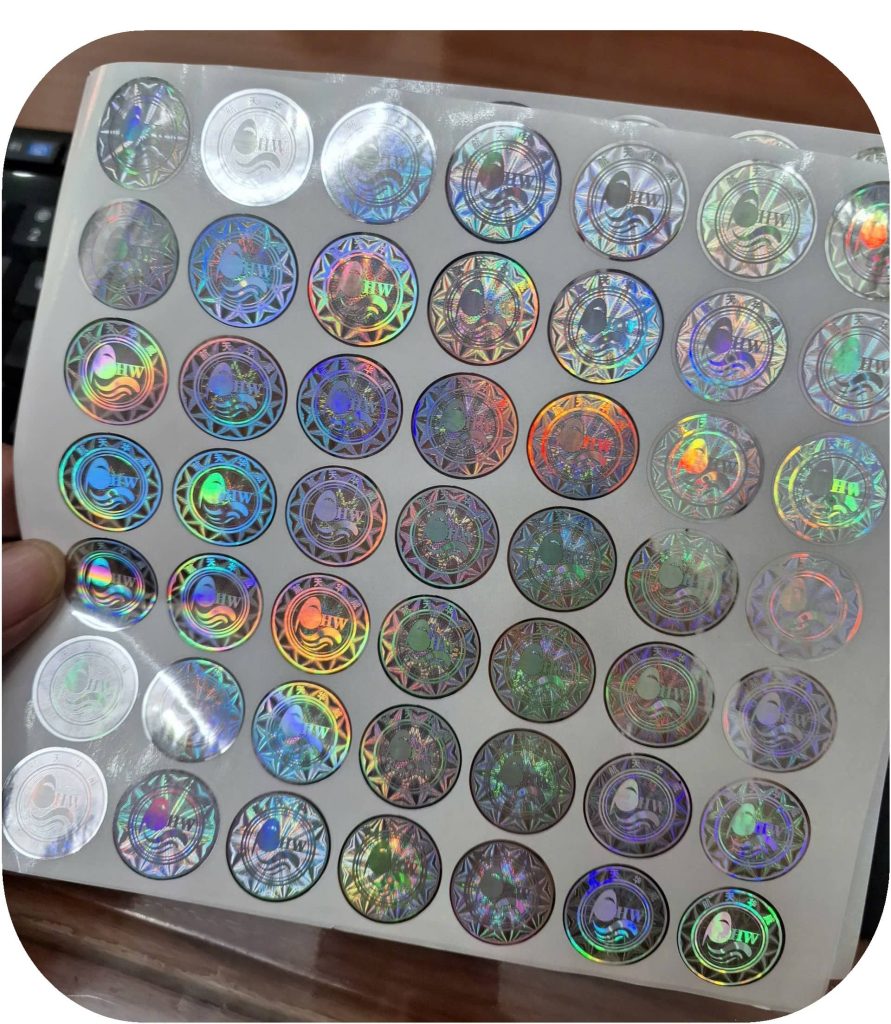 Tem hologram bạc