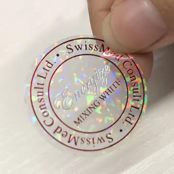 Tem hologram trong suốt